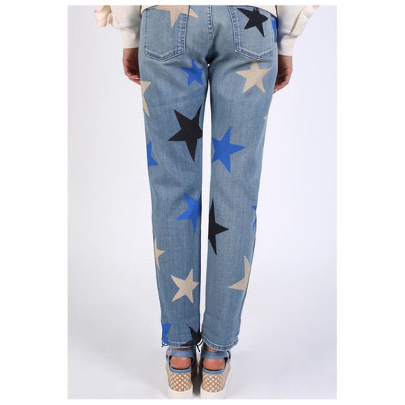 STELLA MCCARTNEY STAR-PRINTED JEANS size 26 - Picture 3 of 16